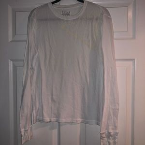 GUESS White Long Sleeve Shirt